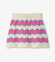 Girls Strawberry Moon Stripes Crochet Skirt | Hatley Onsale Girls