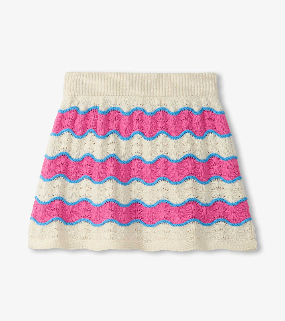 Girls Strawberry Moon Stripes Crochet Skirt | Hatley Onsale Girls