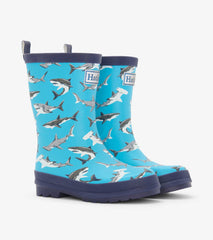 Boys Shark Party Matte Rain Boots | Hatley Onsale Boys