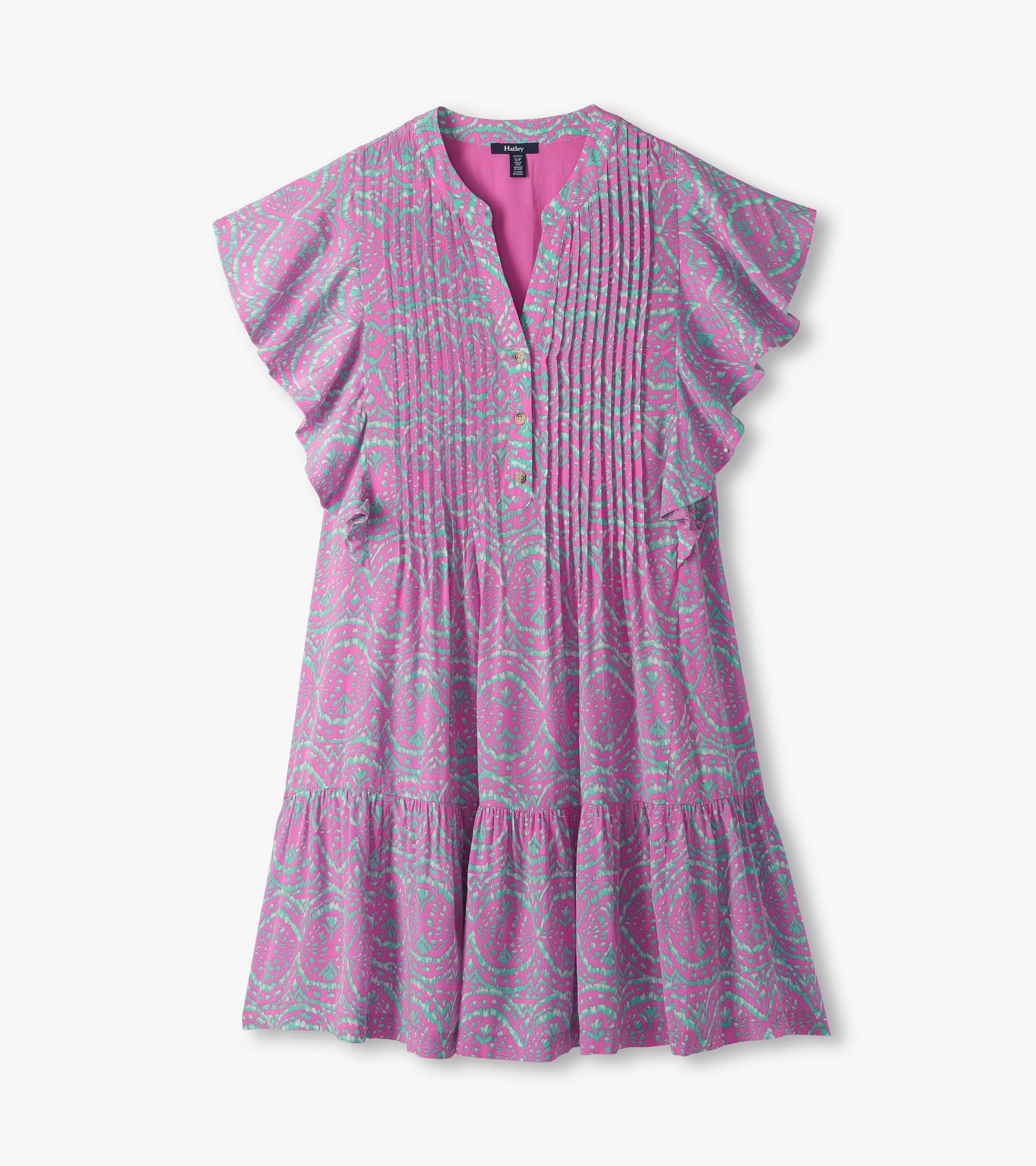 Pintuck Dress - Soft Ikat | Hatley Onsale Women