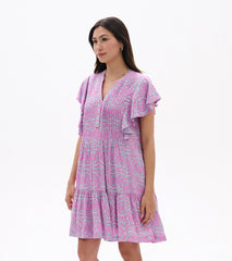 Pintuck Dress - Soft Ikat | Hatley Onsale Women
