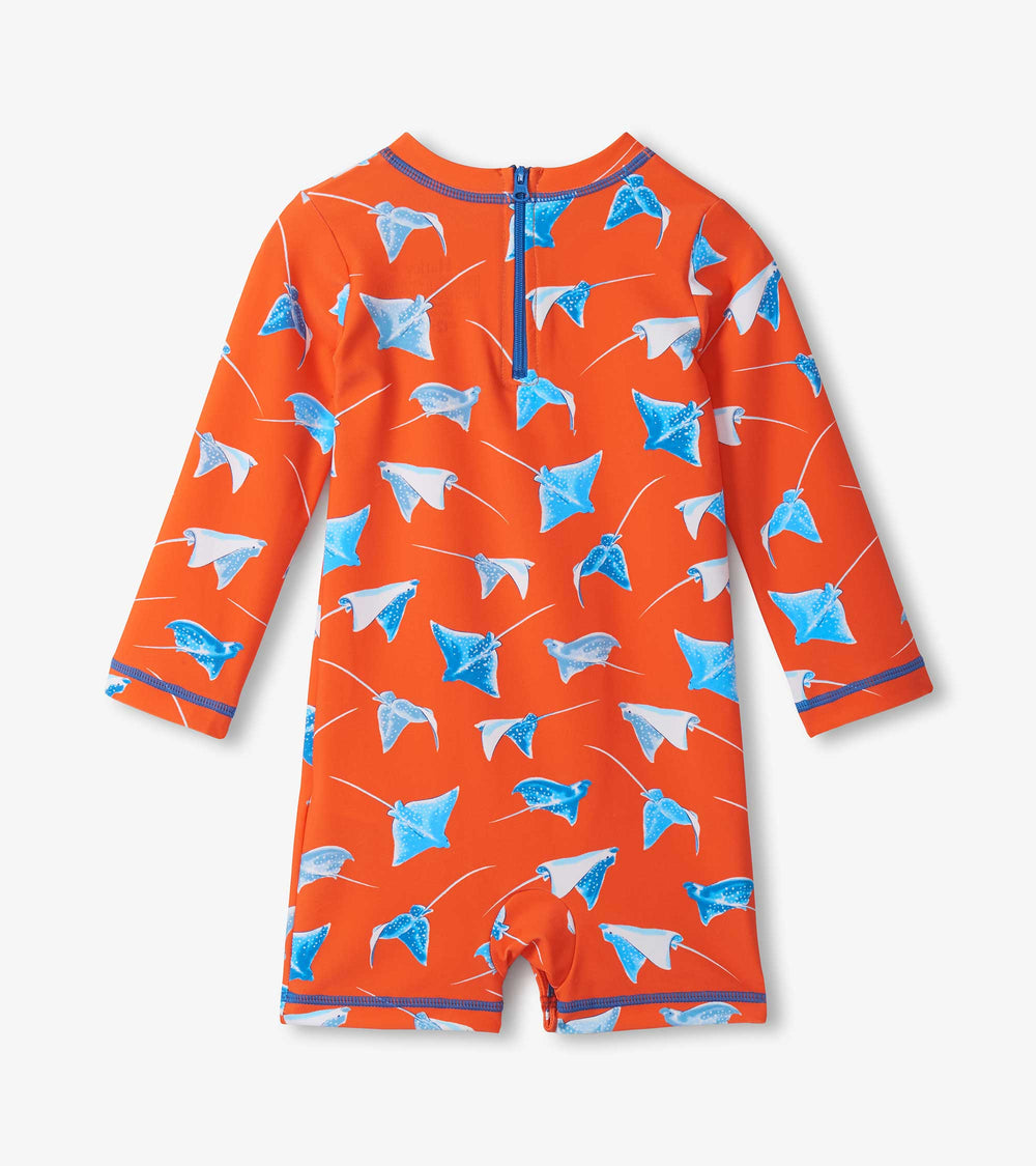 Baby Boys Sting Rays One-Piece Rashguard | Hatley Onsale Baby & Toddler