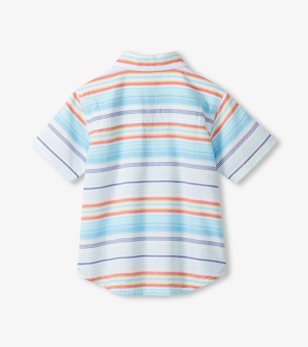 Boys Sunset Stripes Button Down Shirt | Hatley Onsale Boys