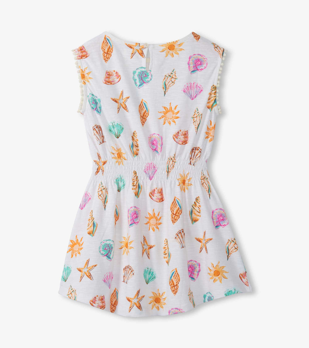 Girls Shells and Sunshine Smocked Waist Dress | Hatley For Girls