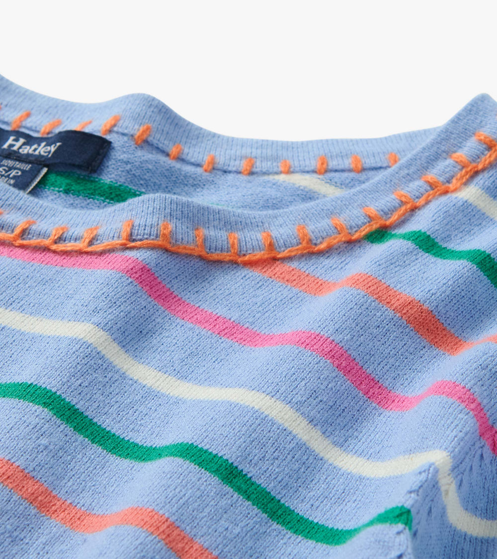 3/4 Sleeve Knit Top - Summer Stripes | Hatley Discount Women
