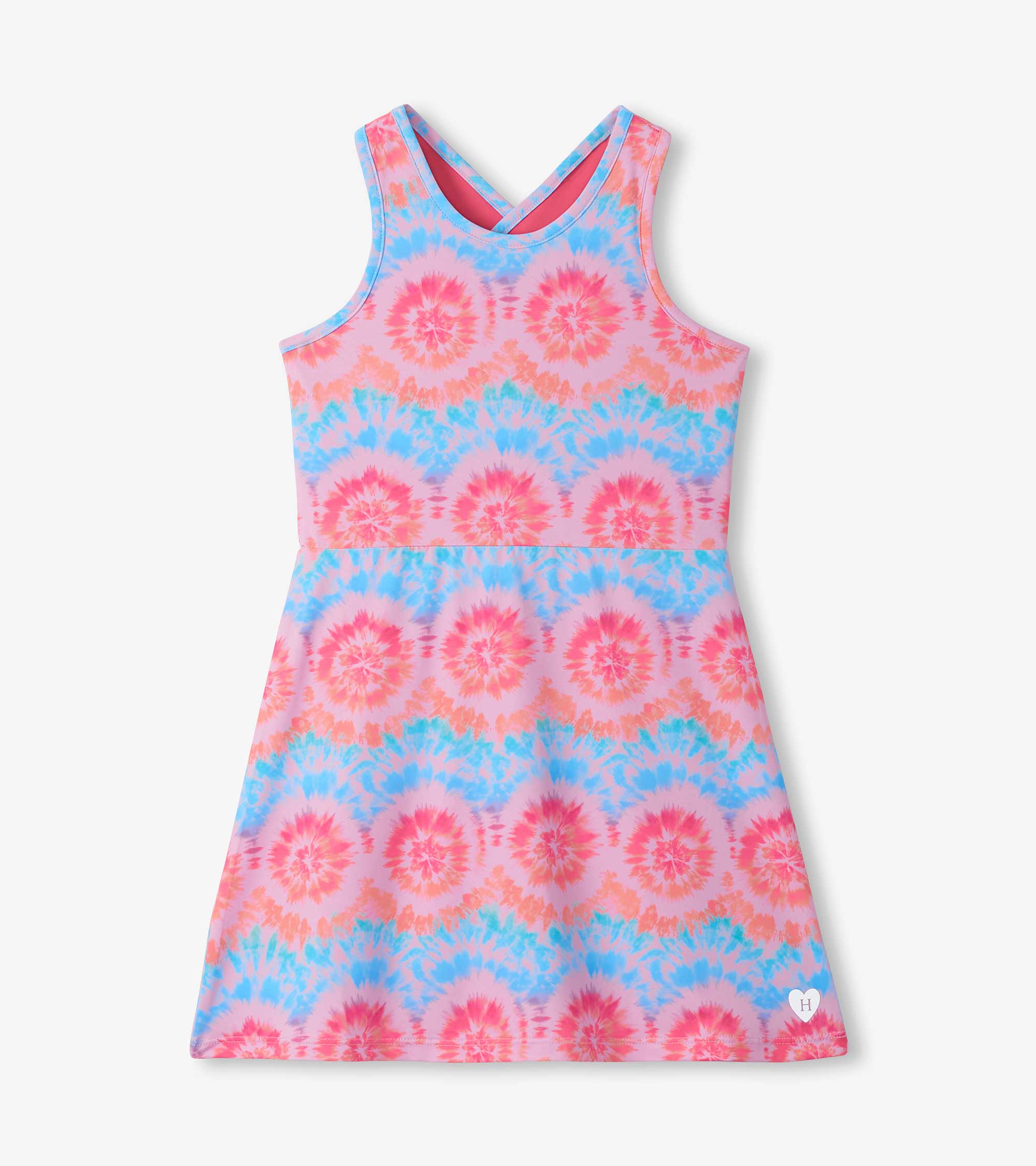 Girls Starburst Tie Dye Active A-Line Dress | Hatley Outlet Girls