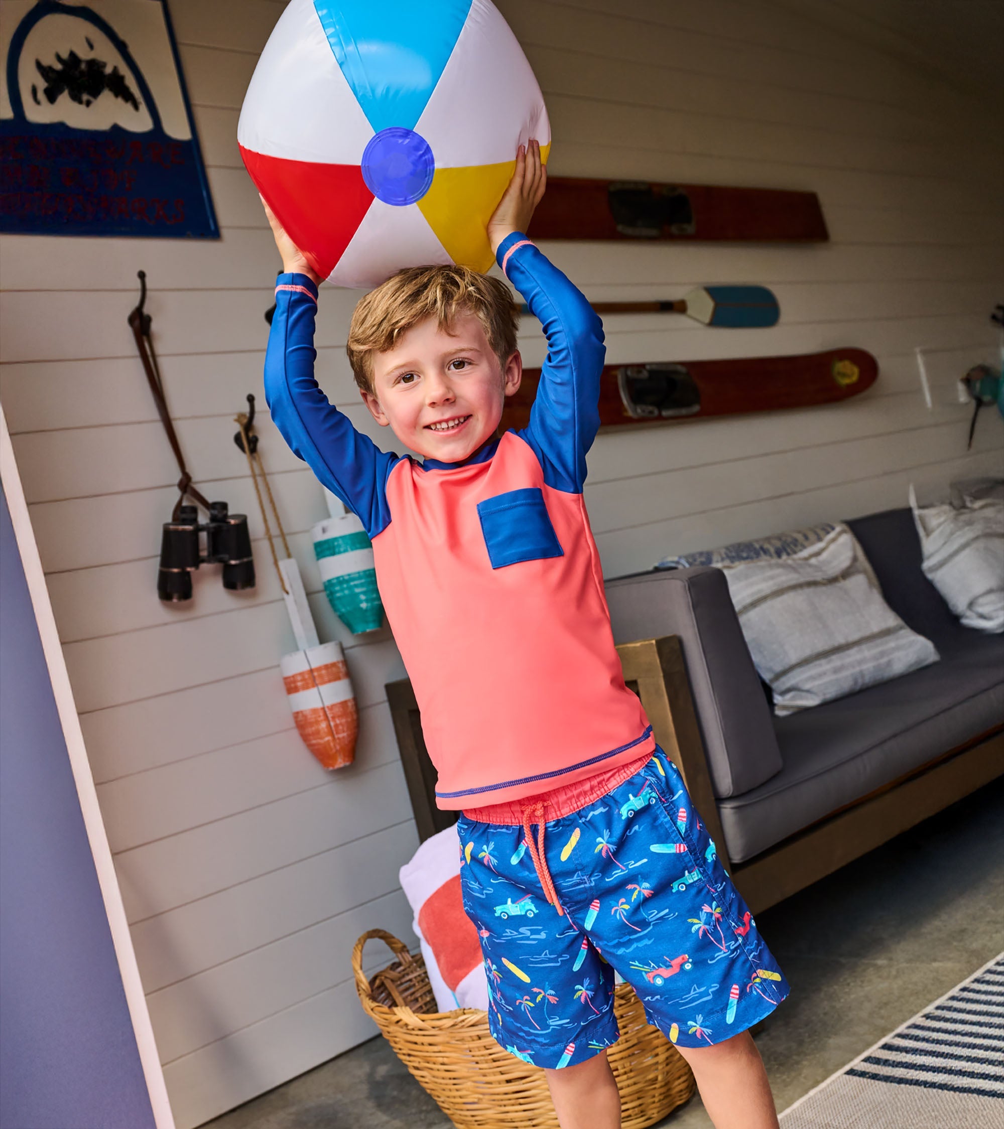 Boys Tropical Swim Trunks | Hatley Discount Boys