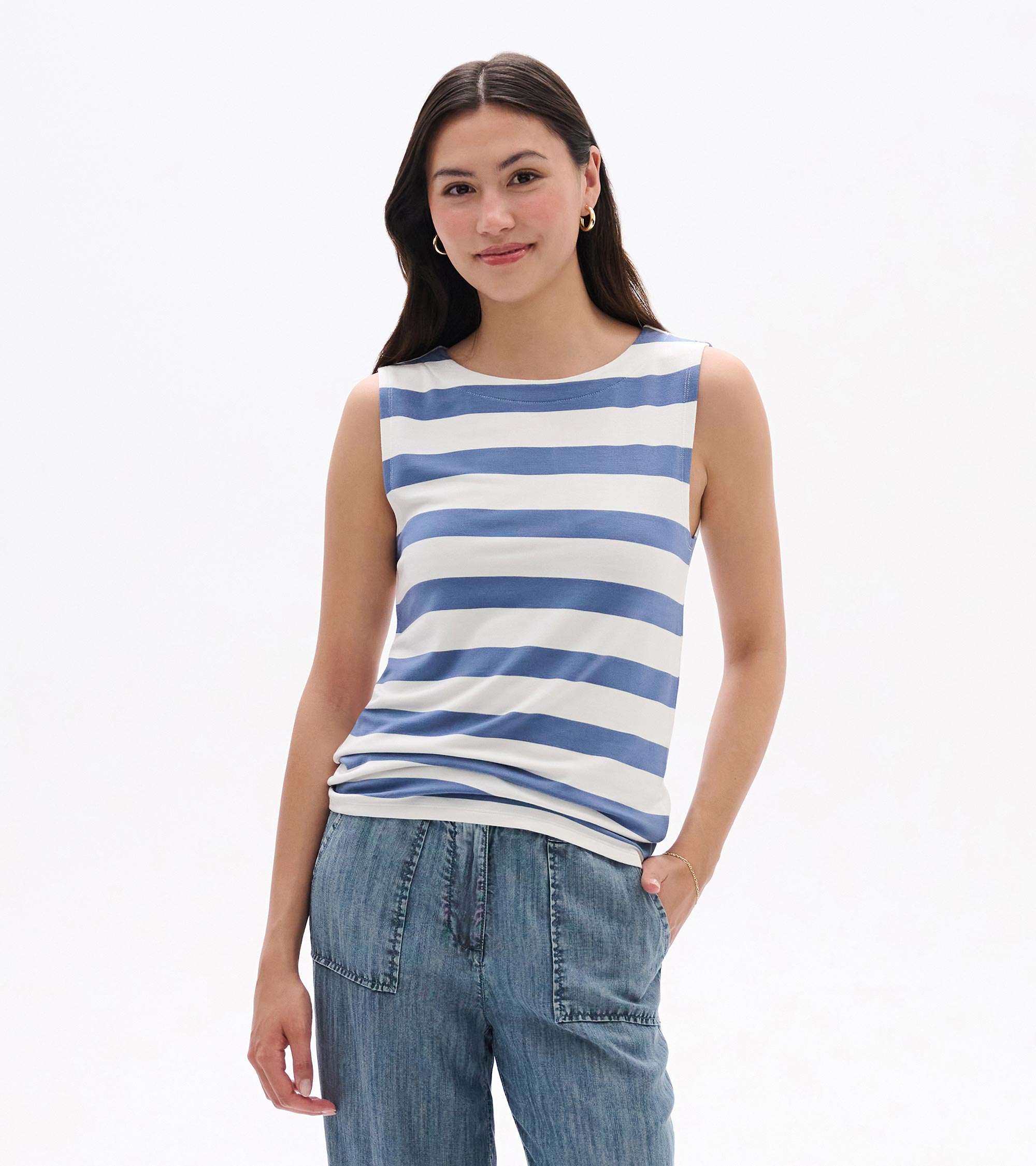 Everyday Tank - Star Sapphire Stripes | Hatley Sale Women