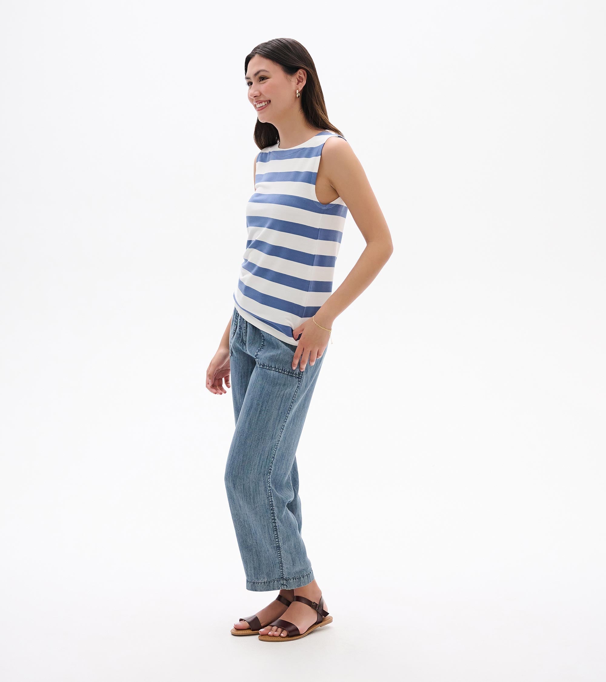 Everyday Tank - Star Sapphire Stripes | Hatley Sale Women