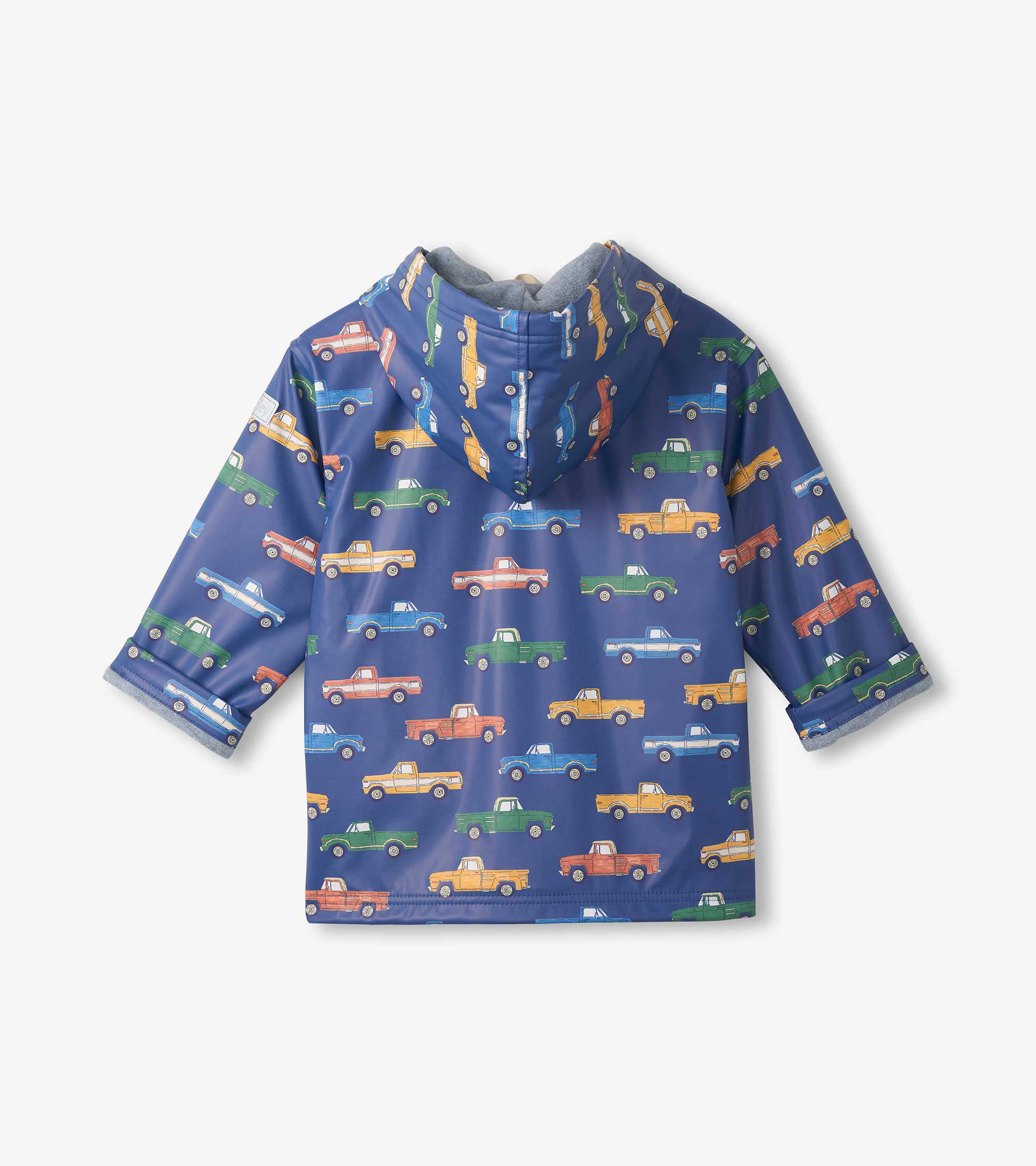 Boys Trucks Zip-Up Rain Jacket | Hatley US Boys