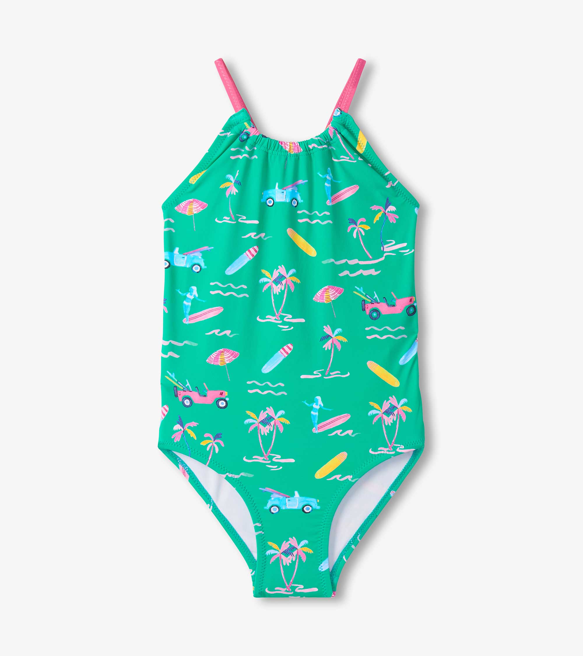 Girls Tropical One-Piece Swimsuit | Hatley Onsale Girls