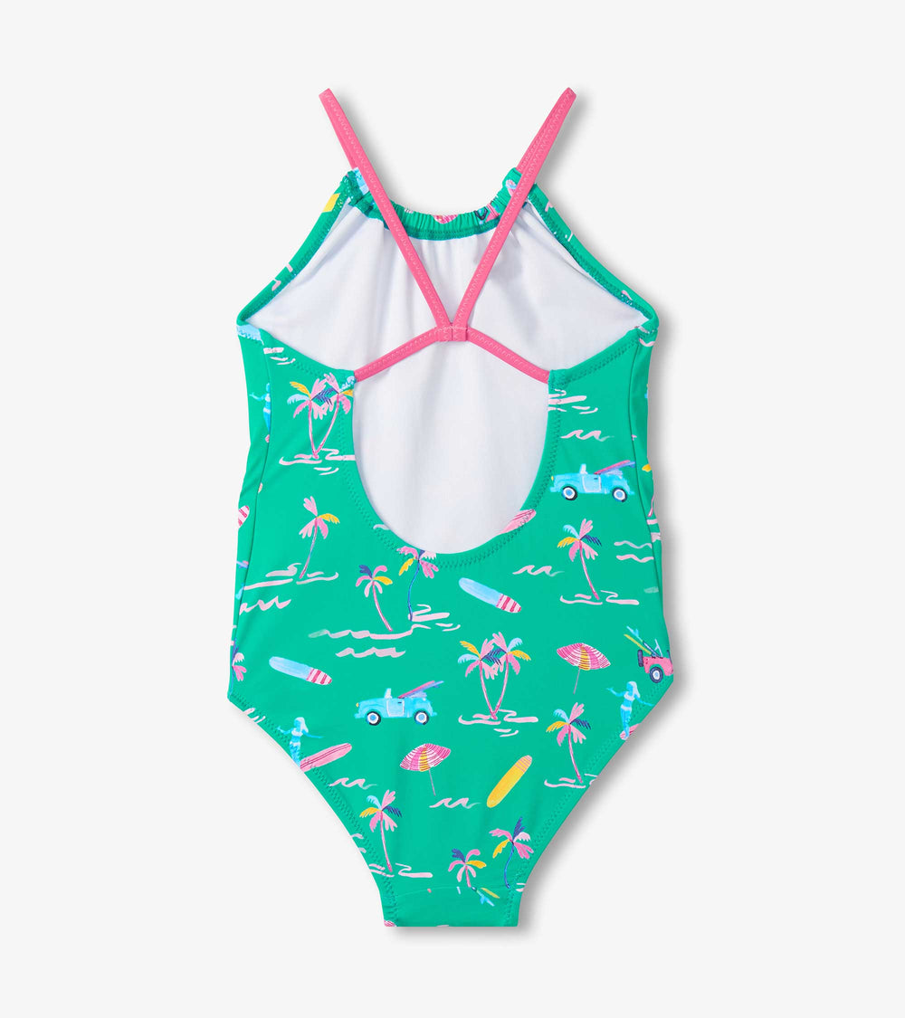 Girls Tropical One-Piece Swimsuit | Hatley Onsale Girls