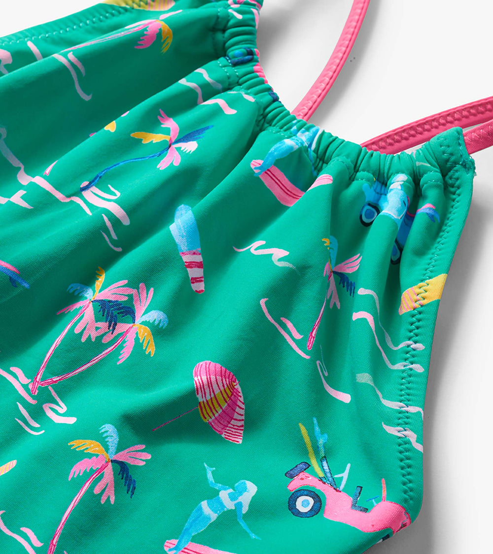 Girls Tropical One-Piece Swimsuit | Hatley Onsale Girls