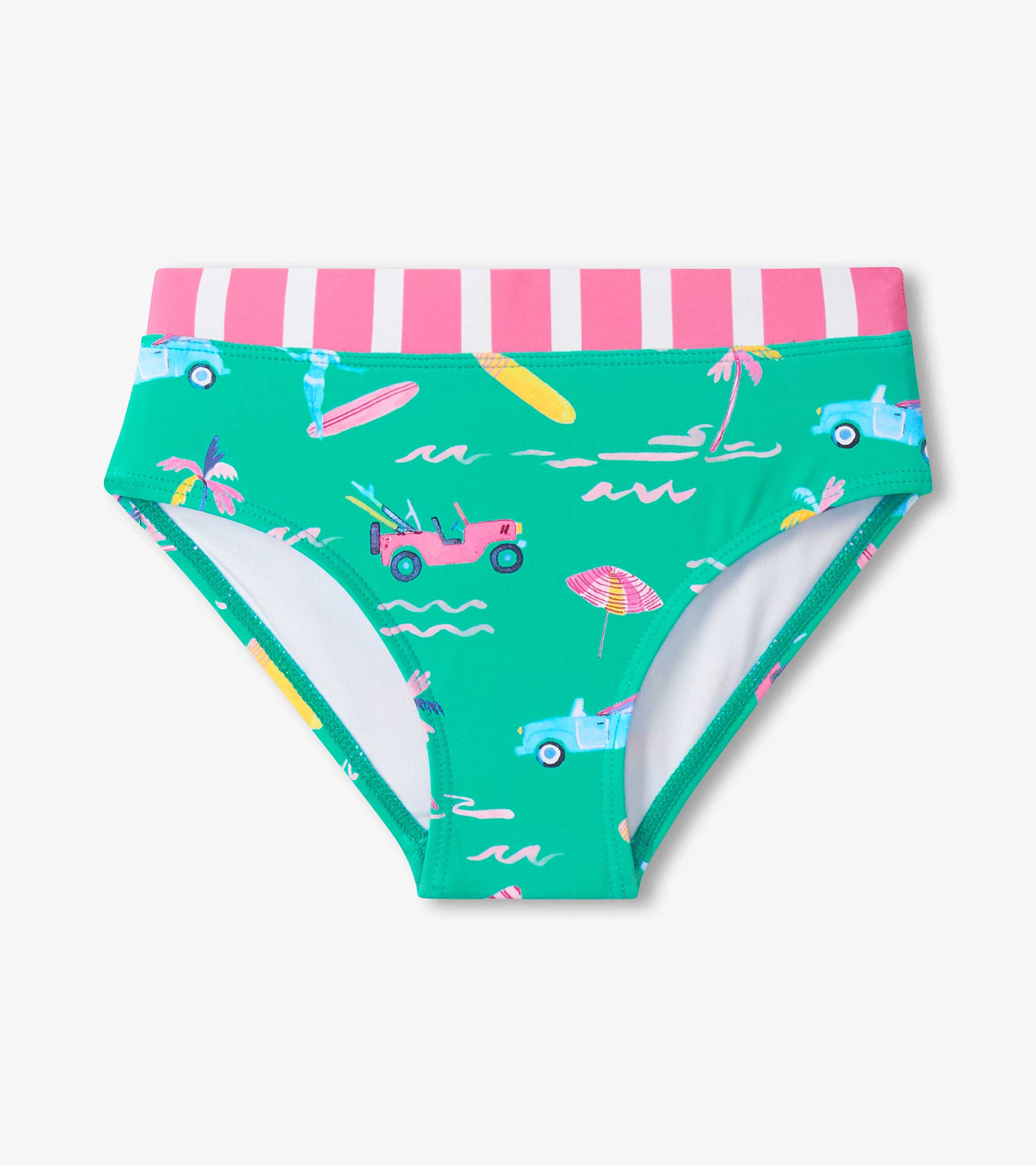 Girls Tropical Long Sleeve Two-Piece Rashguard Swimsuit | Hatley Sale Girls