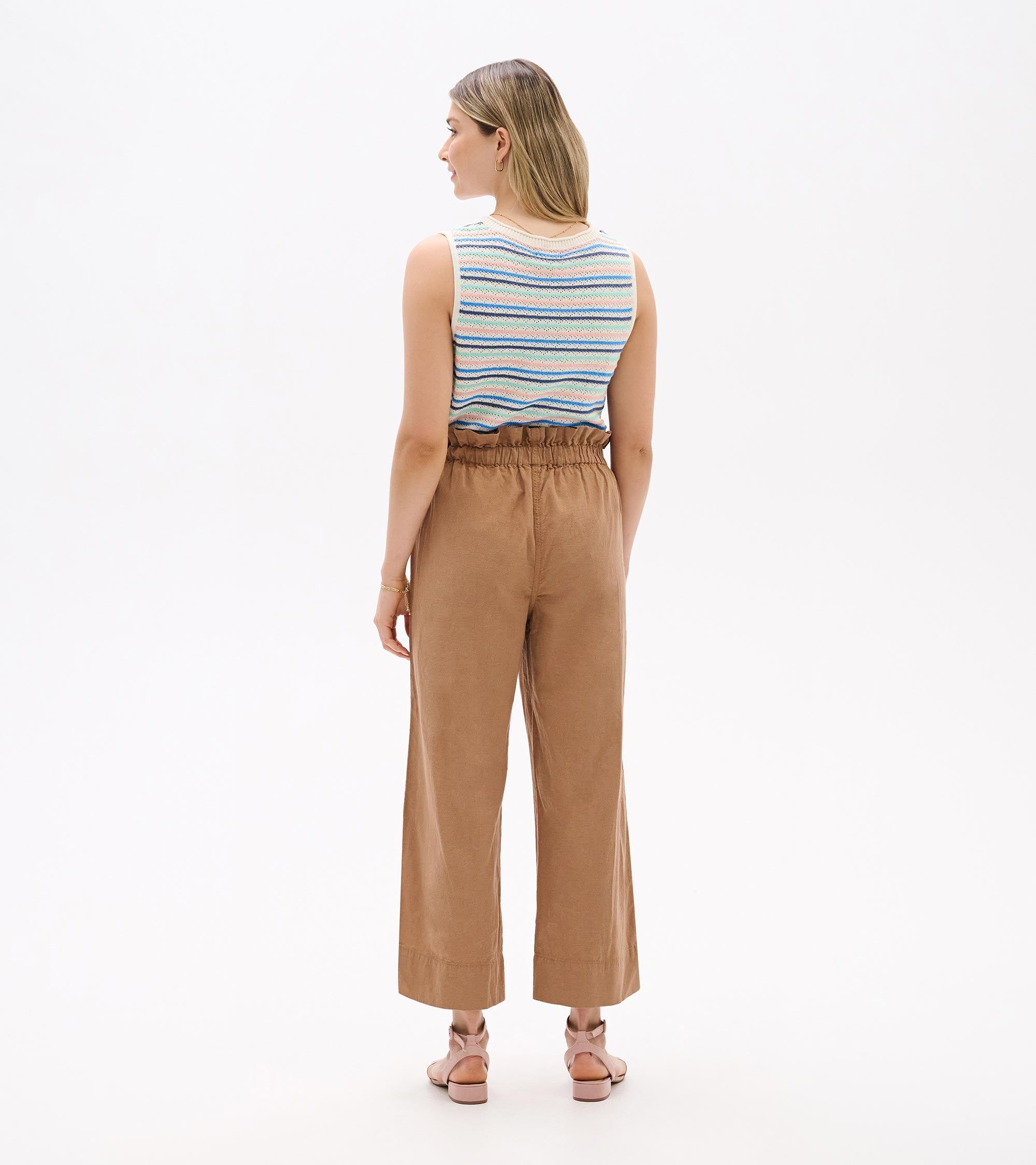Tie Front Pants - Tiger's Eye | Hatley