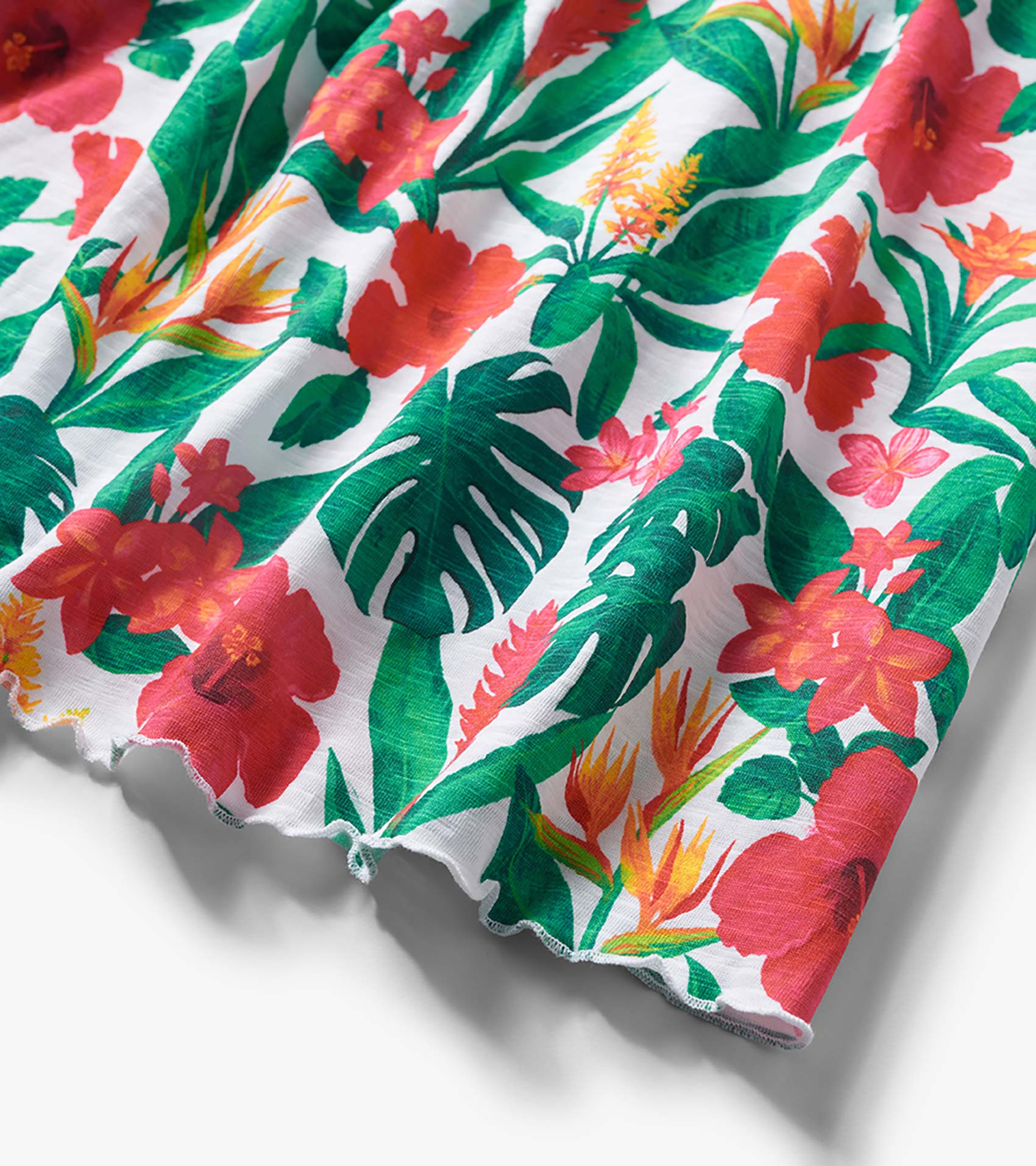 Girls Tropical Flowers Trapeze Dress | Hatley Girls