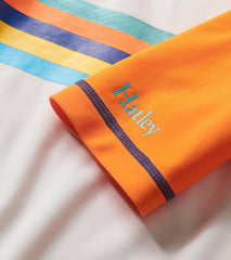 Boys Sunny Orange Short Sleeve Rashguard | Hatley