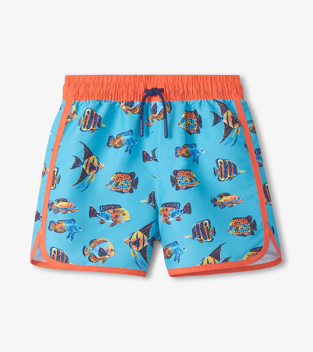 Boys Tropical Fish Swim Trunks | Hatley US Boys