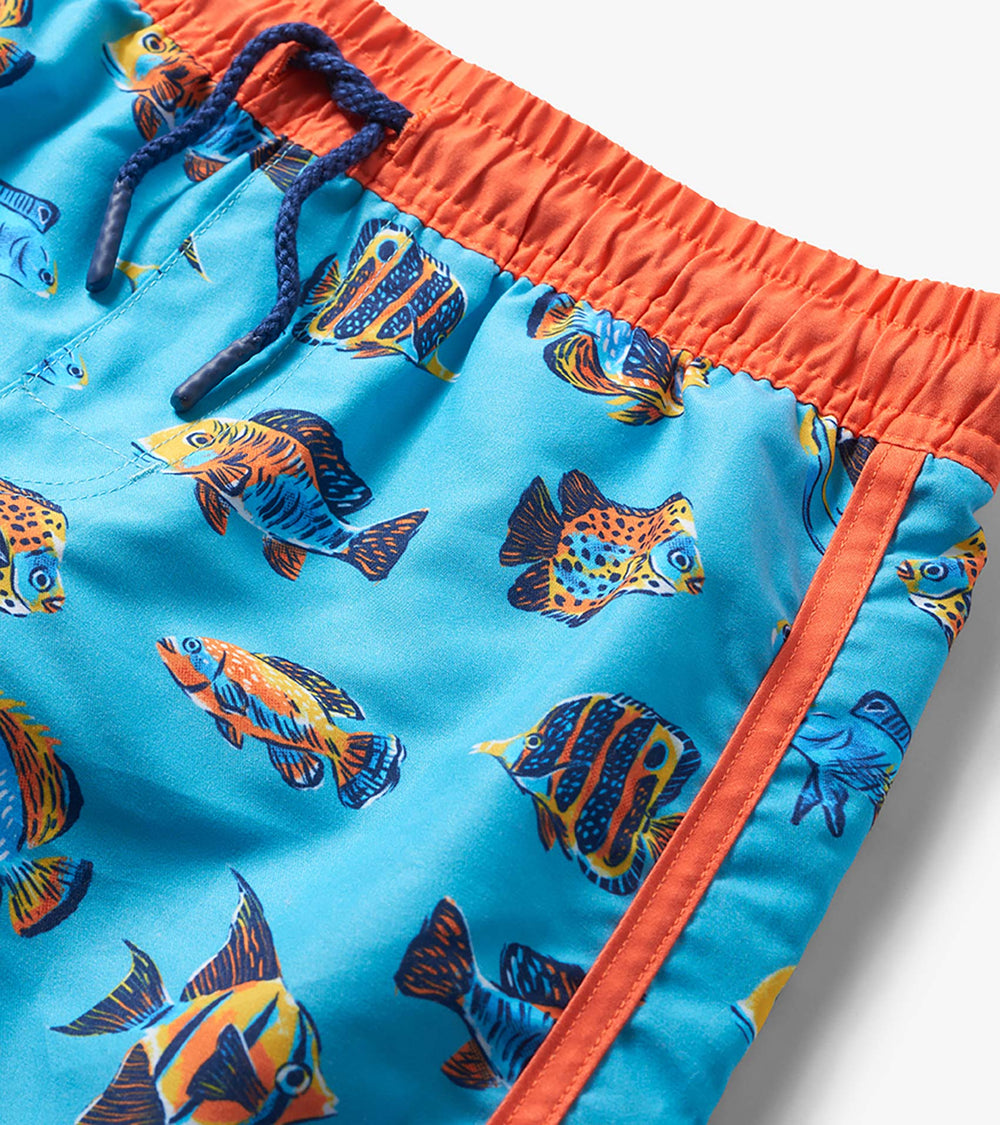 Boys Tropical Fish Swim Trunks | Hatley US Boys