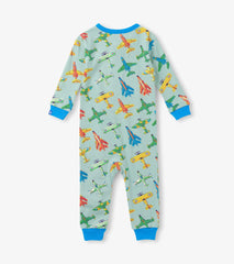 Baby Boys Vintage Aircrafts Cotton Sleeper | Hatley US Baby & Toddler
