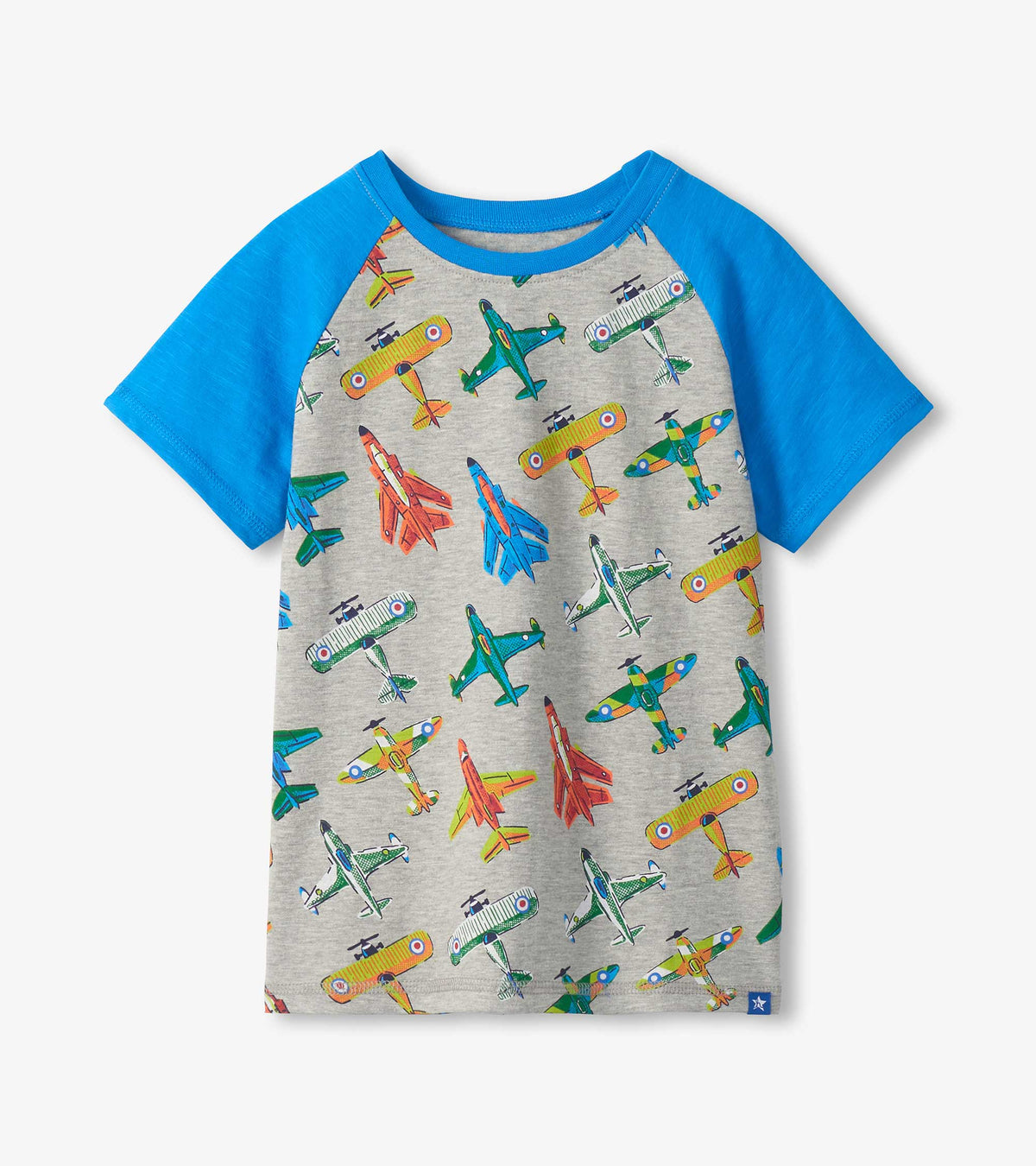 Boys Vintage Aircrafts Raglan T-Shirt | Hatley Onsale Boys