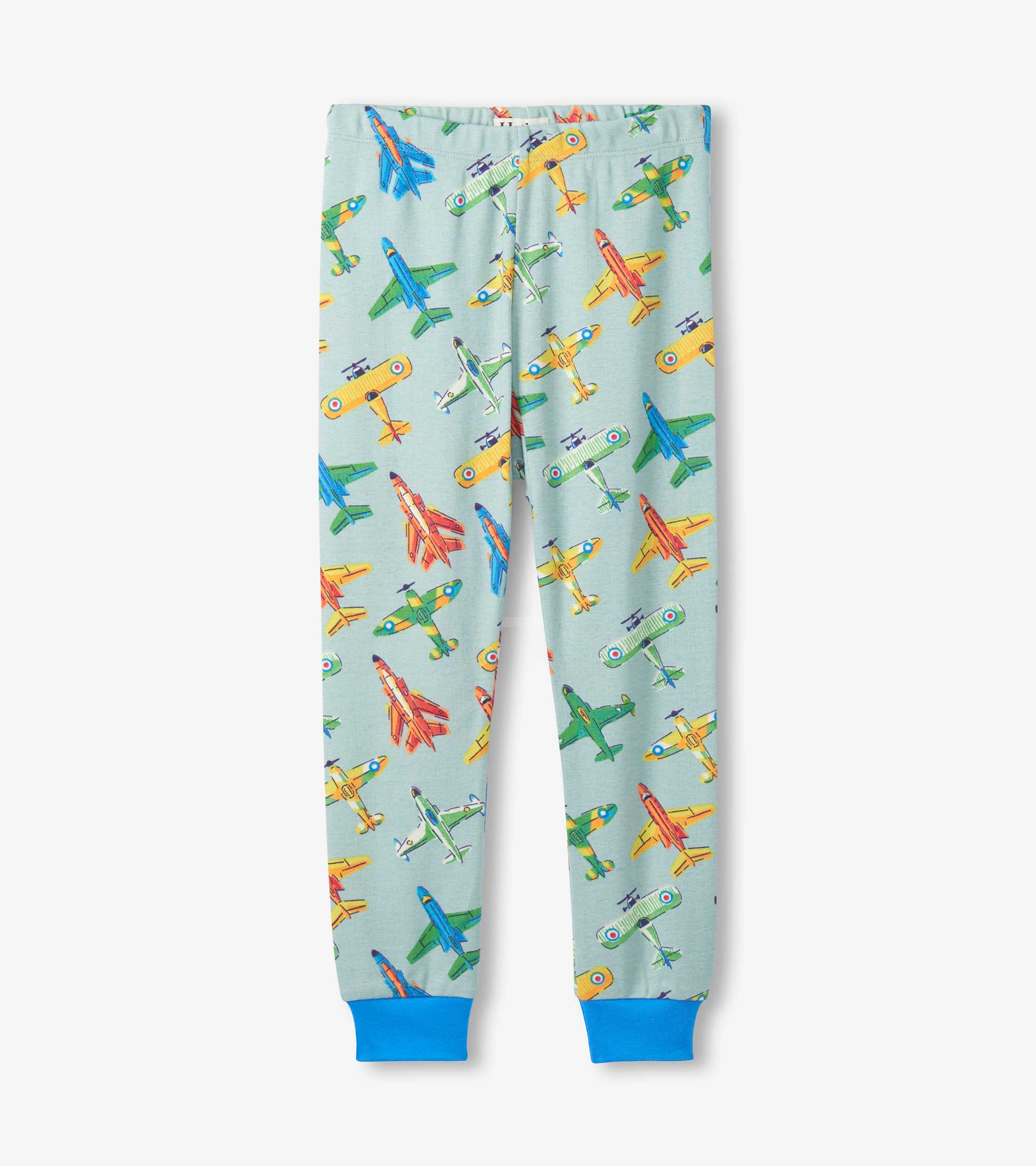 Boys Vintage Aircrafts Cotton Pajama Set | Hatley Boys