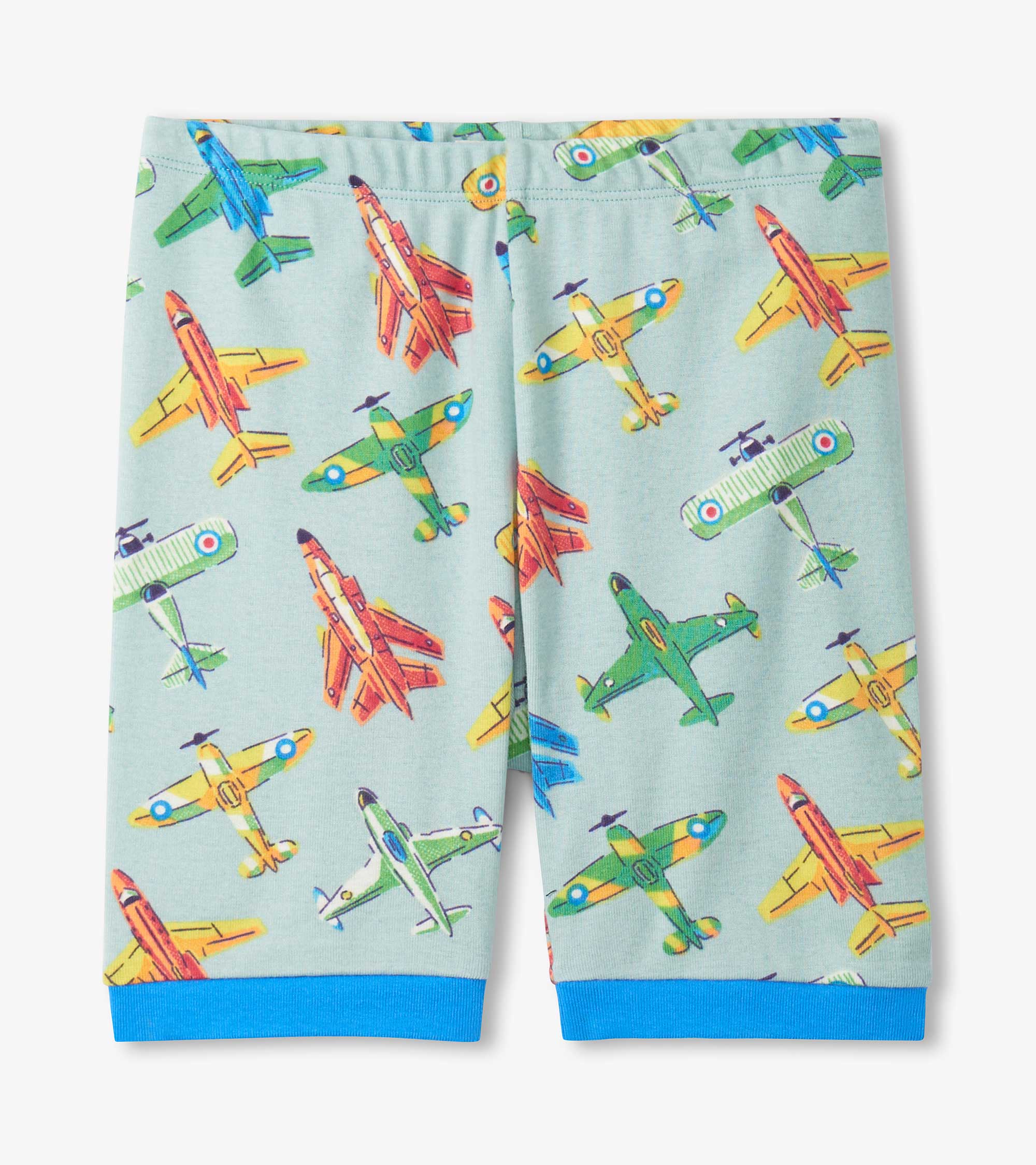 Boys Vintage Aircrafts Cotton Short Pajama Set | Hatley Outlet Boys