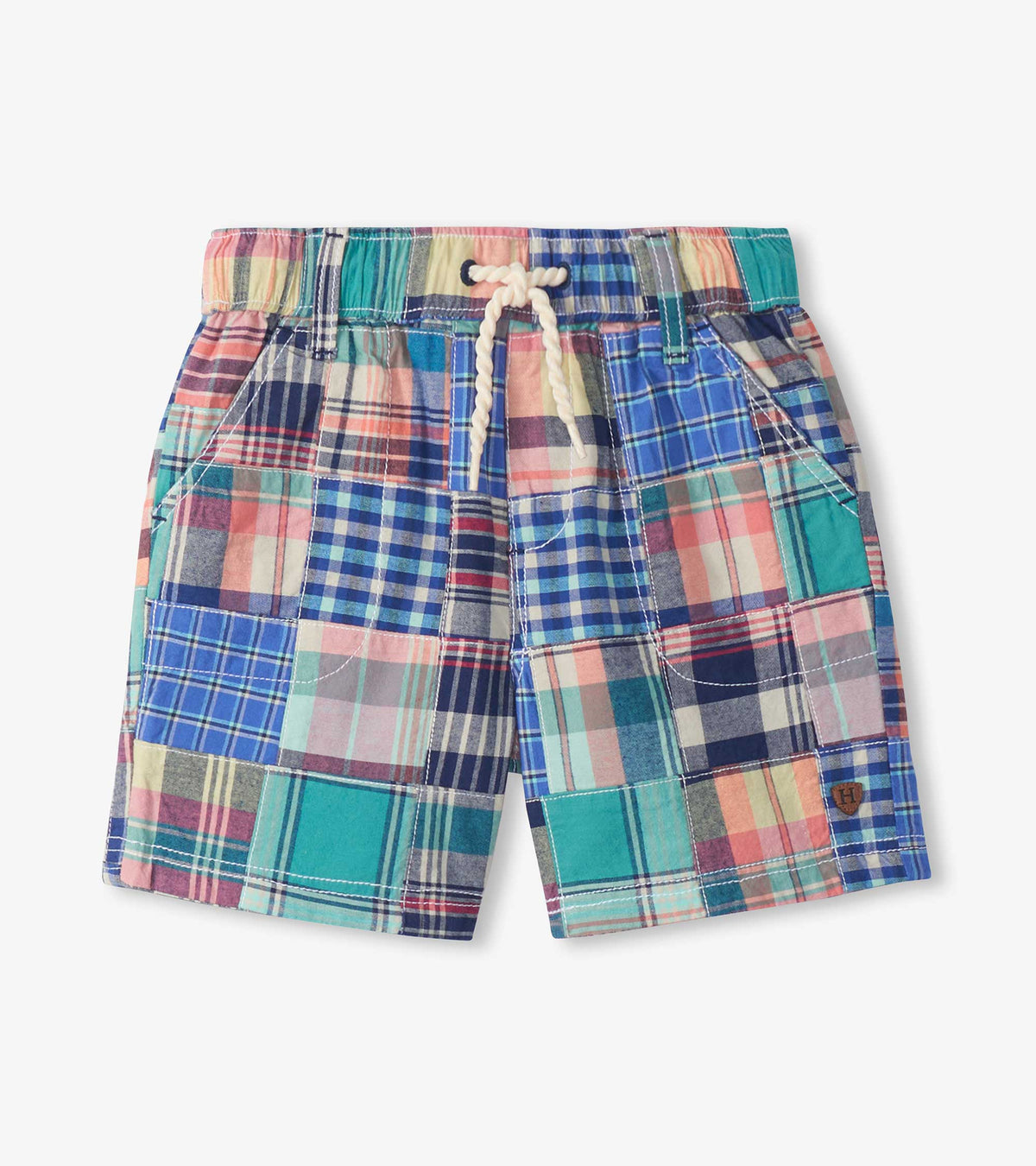 Boys Vintage Summer Madras Woven Shorts | Hatley US Boys