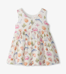 Baby & Toddler Girls Vintage Sea Life Sleeveless Party Dress | Hatley For Baby & Toddler