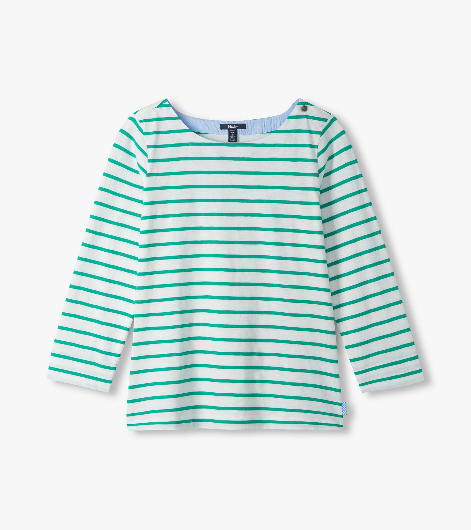 Button Breton - Arcadia Stripes | Hatley Women