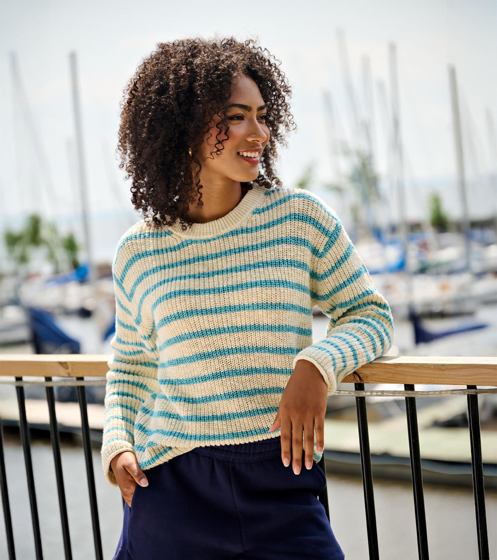 Athena Sweater - Cashmere Blue | Hatley Outlet Women