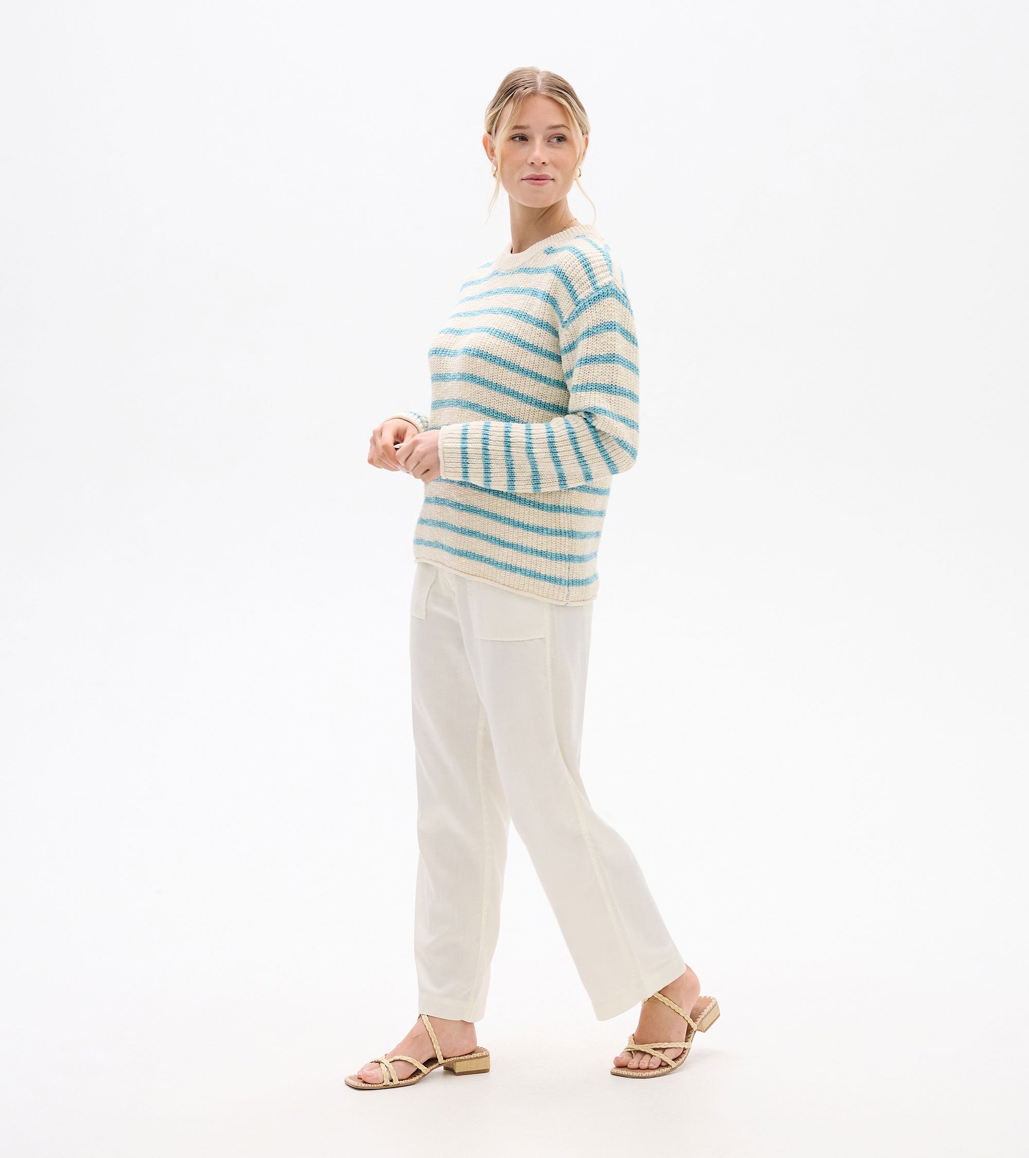 Athena Sweater - Cashmere Blue | Hatley Outlet Women
