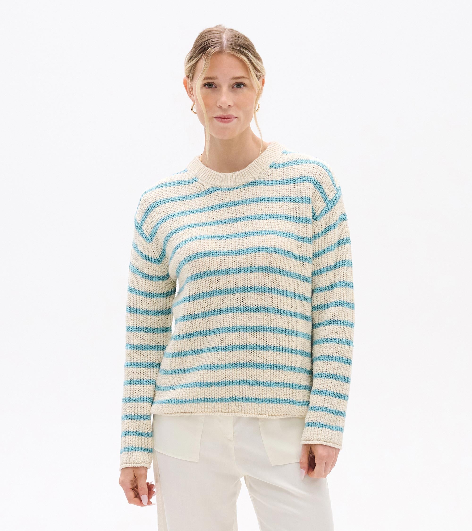 Athena Sweater - Cashmere Blue | Hatley Outlet Women