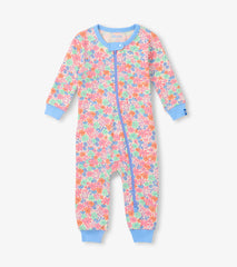 Baby Girls Whimsical Flowers Cotton Sleeper | Hatley For Baby & Toddler