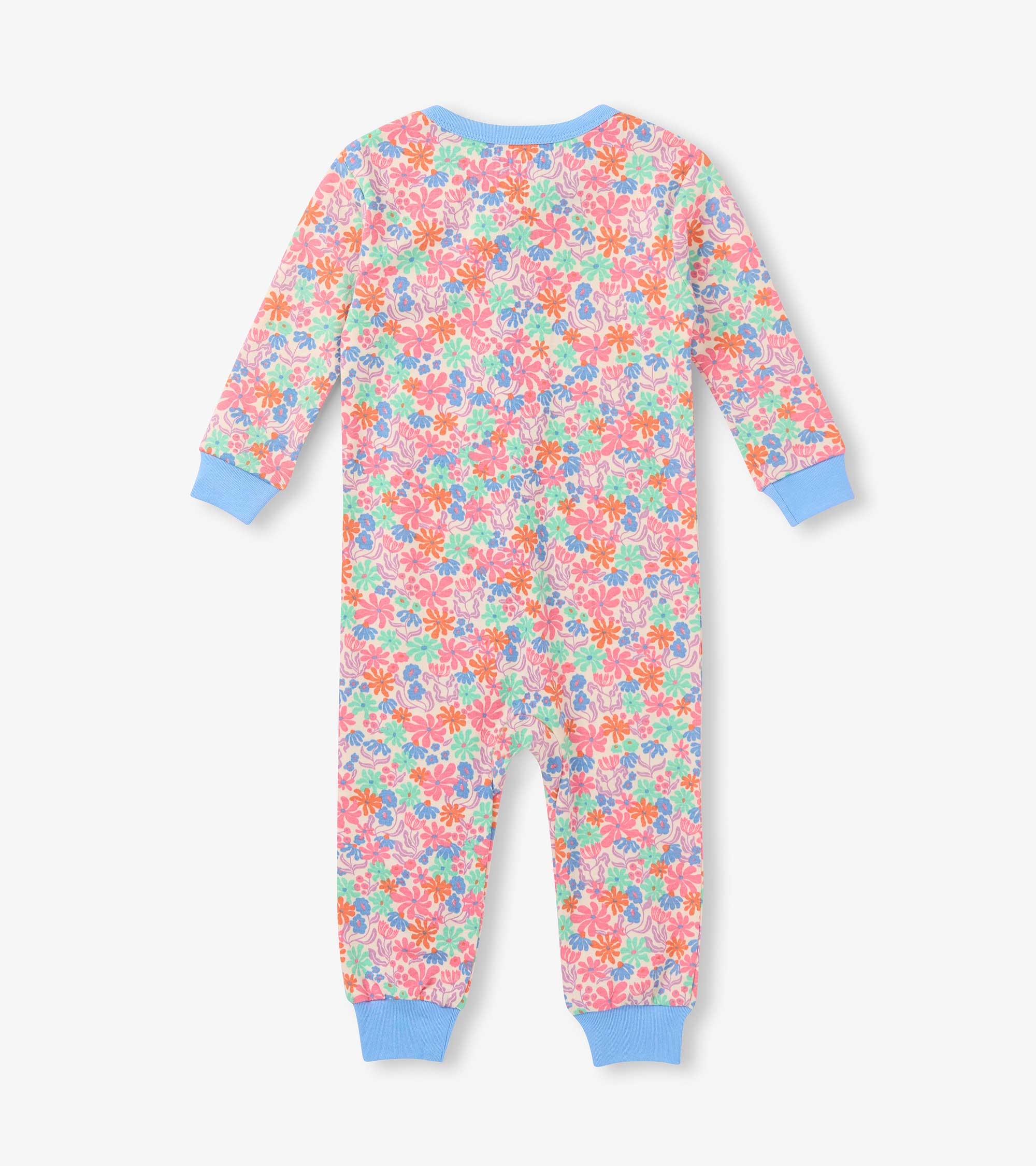 Baby Girls Whimsical Flowers Cotton Sleeper | Hatley For Baby & Toddler