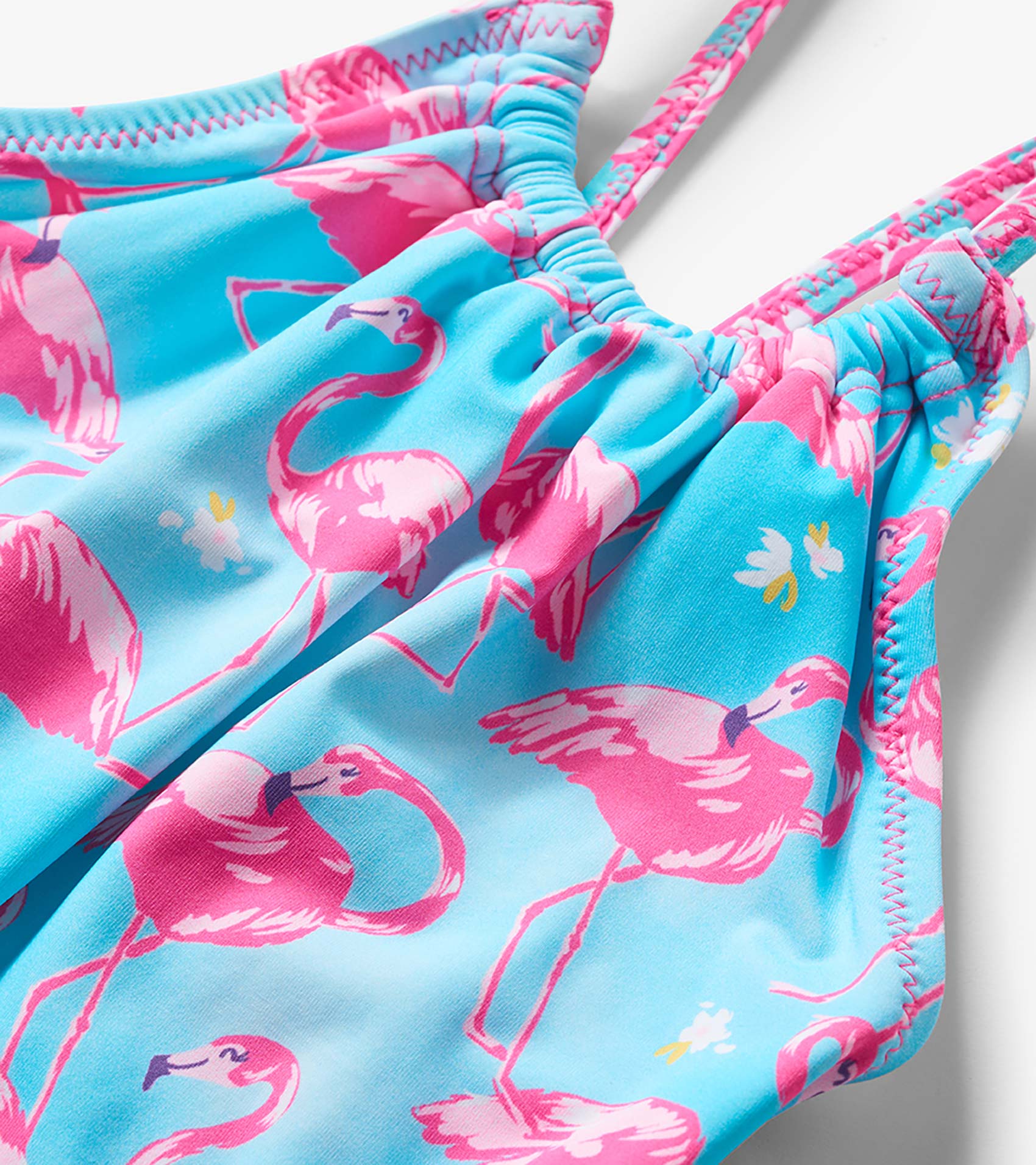 Girls Flamingos One-Piece Swimsuit | Hatley Outlet Girls