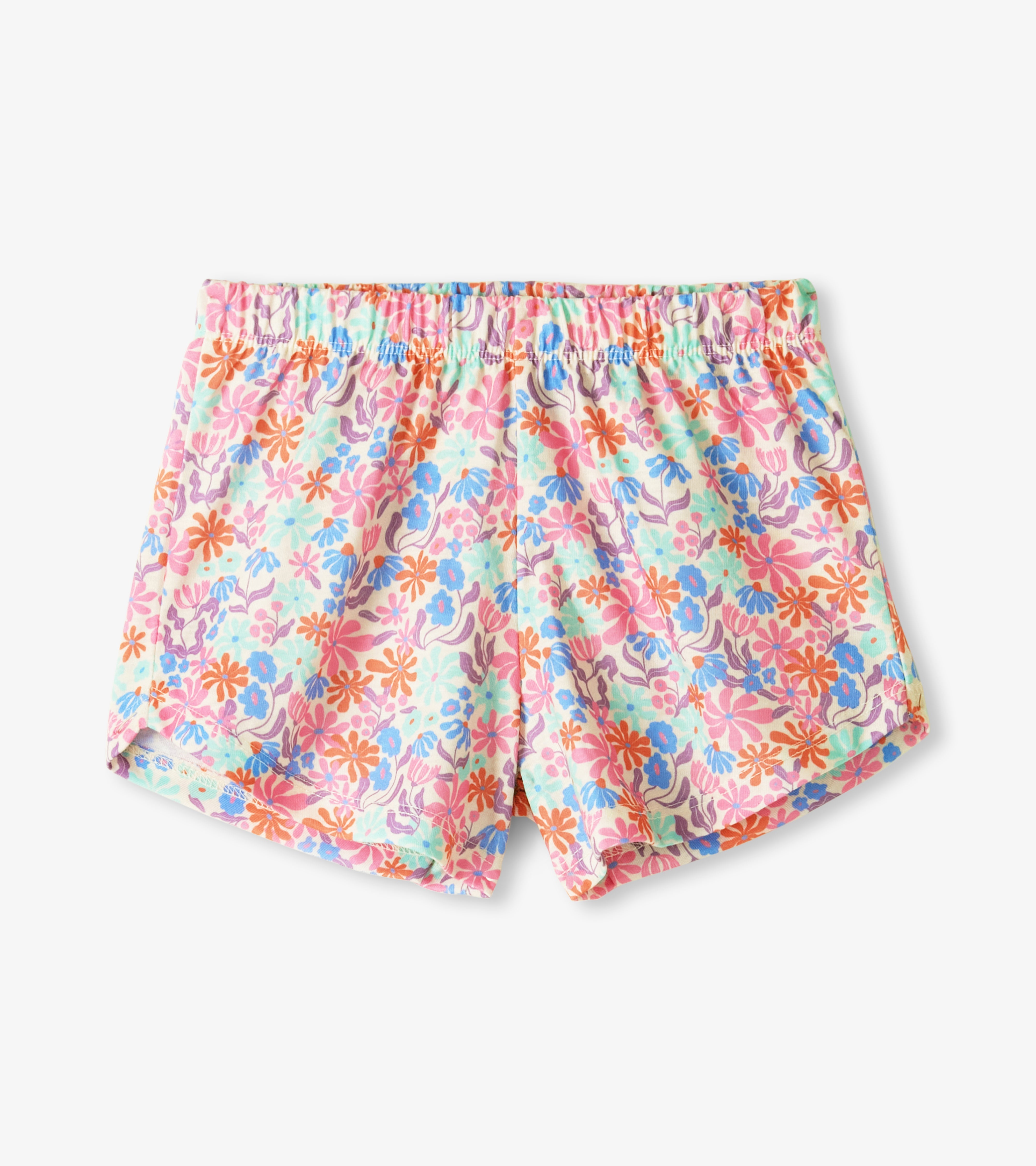 Girls Whimsical Flowers Short Sleep Set | Hatley Onsale Girls