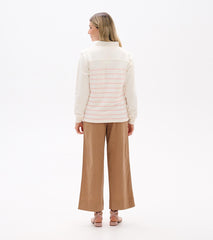 Coco Polo Top - Pink Stripes | Hatley Women