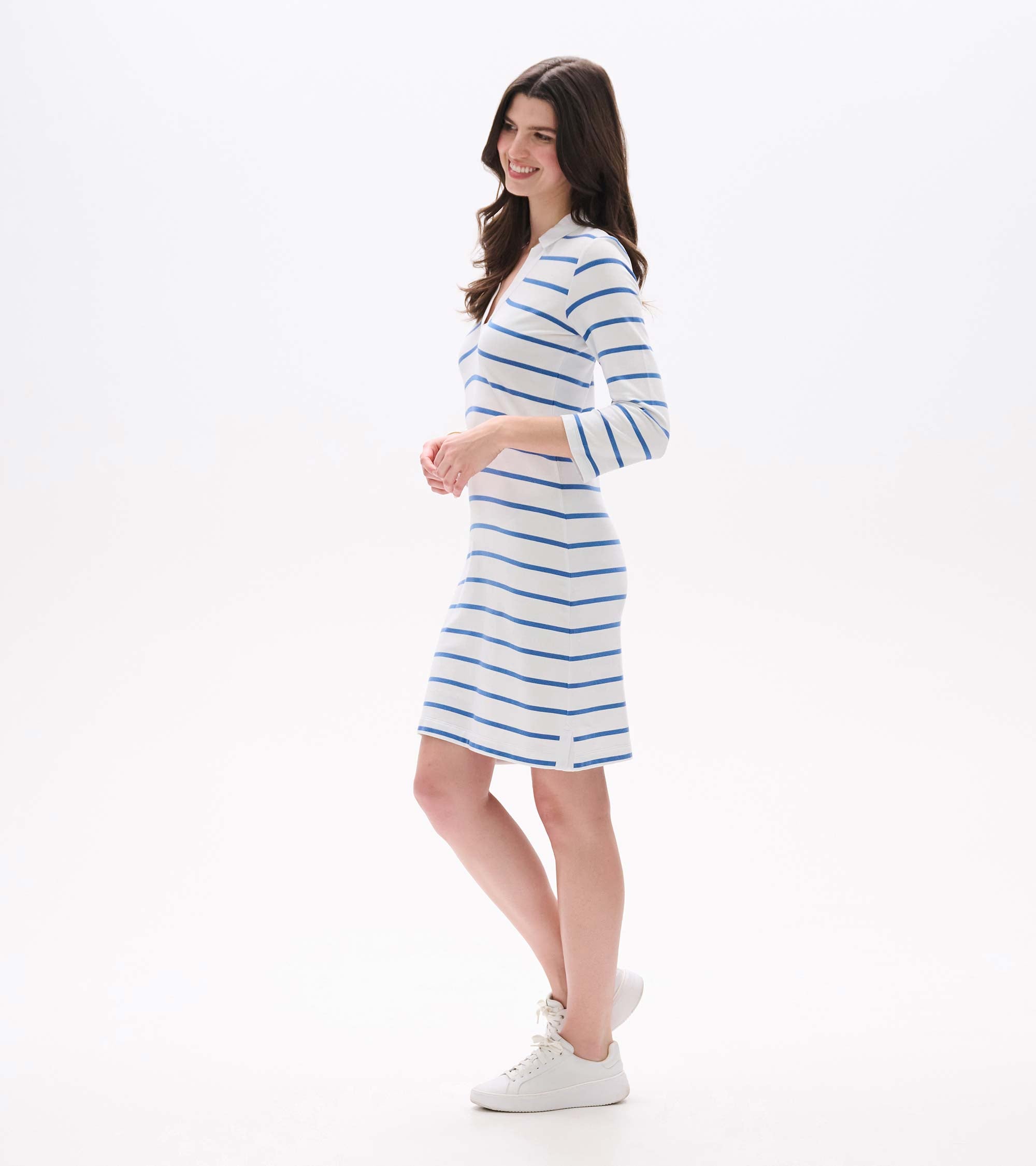 Taylor Dress - Star Sapphire Stripes | Hatley Discount Women