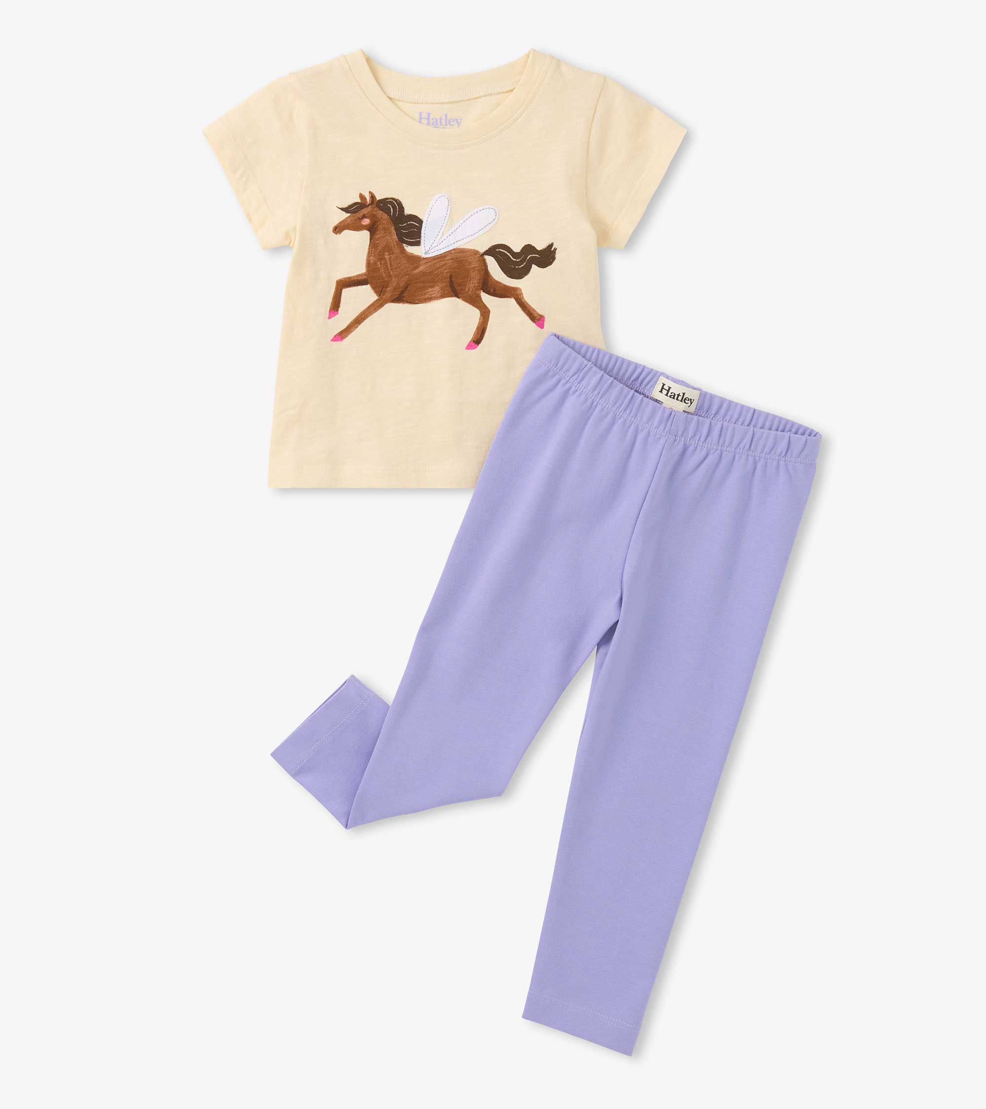 Baby & Toddler Girls Dreamy Horse T-Shirt & Legging Set | Hatley US Baby & Toddler