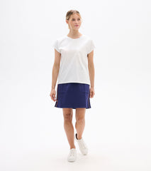 Ella Relaxed Tee - White | Hatley Women