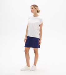 Ella Relaxed Tee - White | Hatley Women