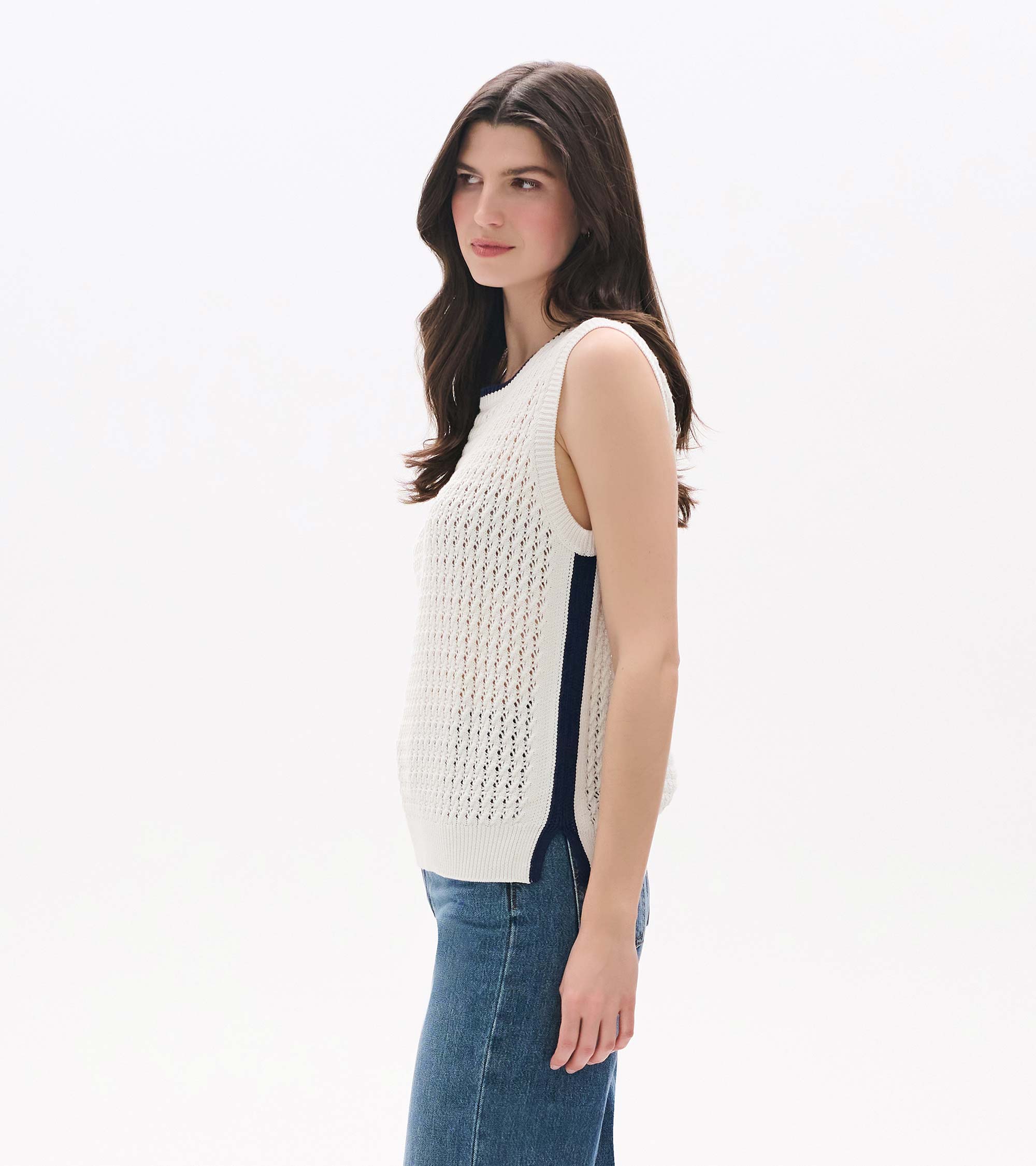 Cruz Knit Tank - White | Hatley