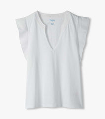 Mix Media Tank - White | Hatley For Women