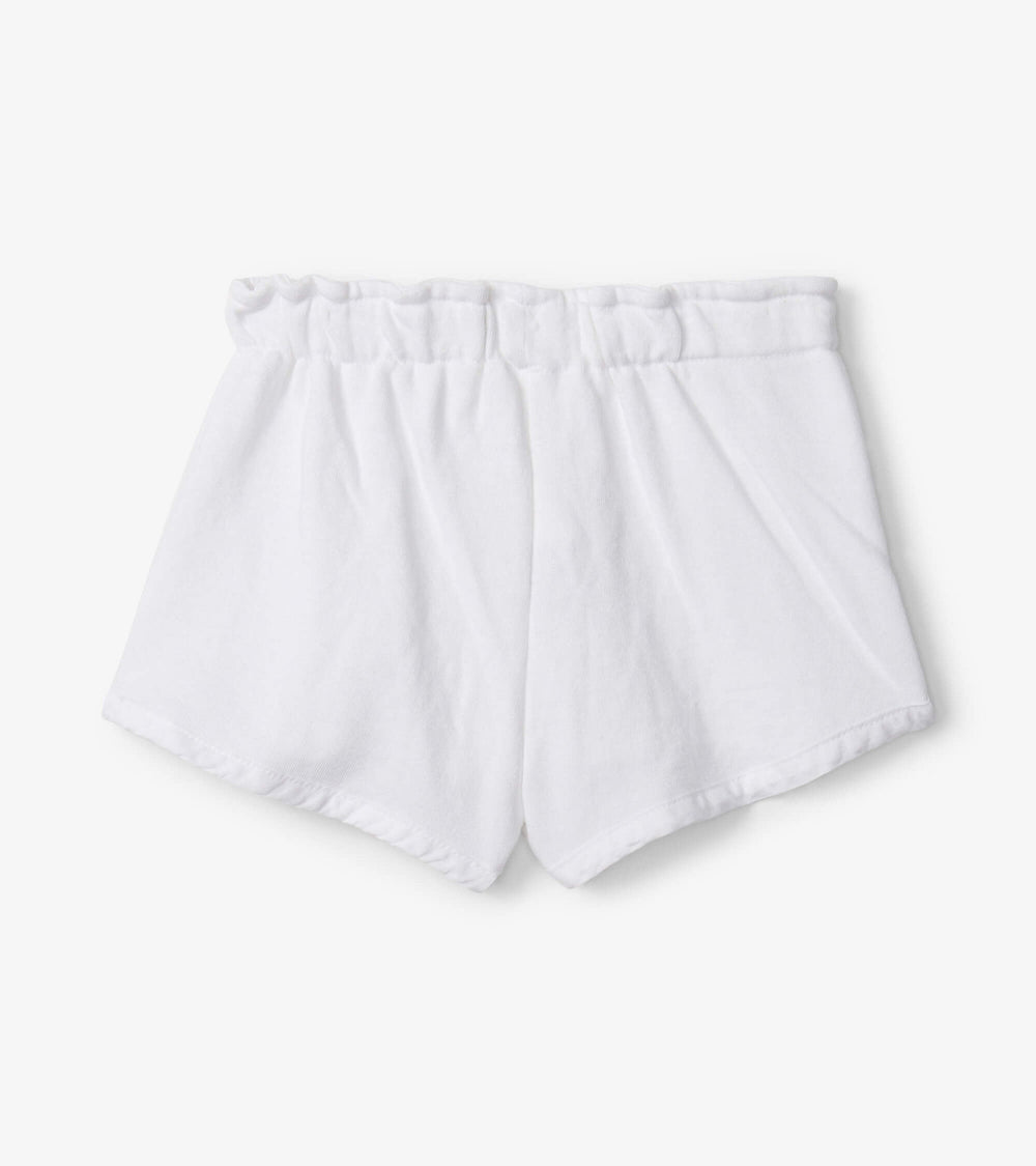 Girls White Adventure Shorts | Hatley For Girls