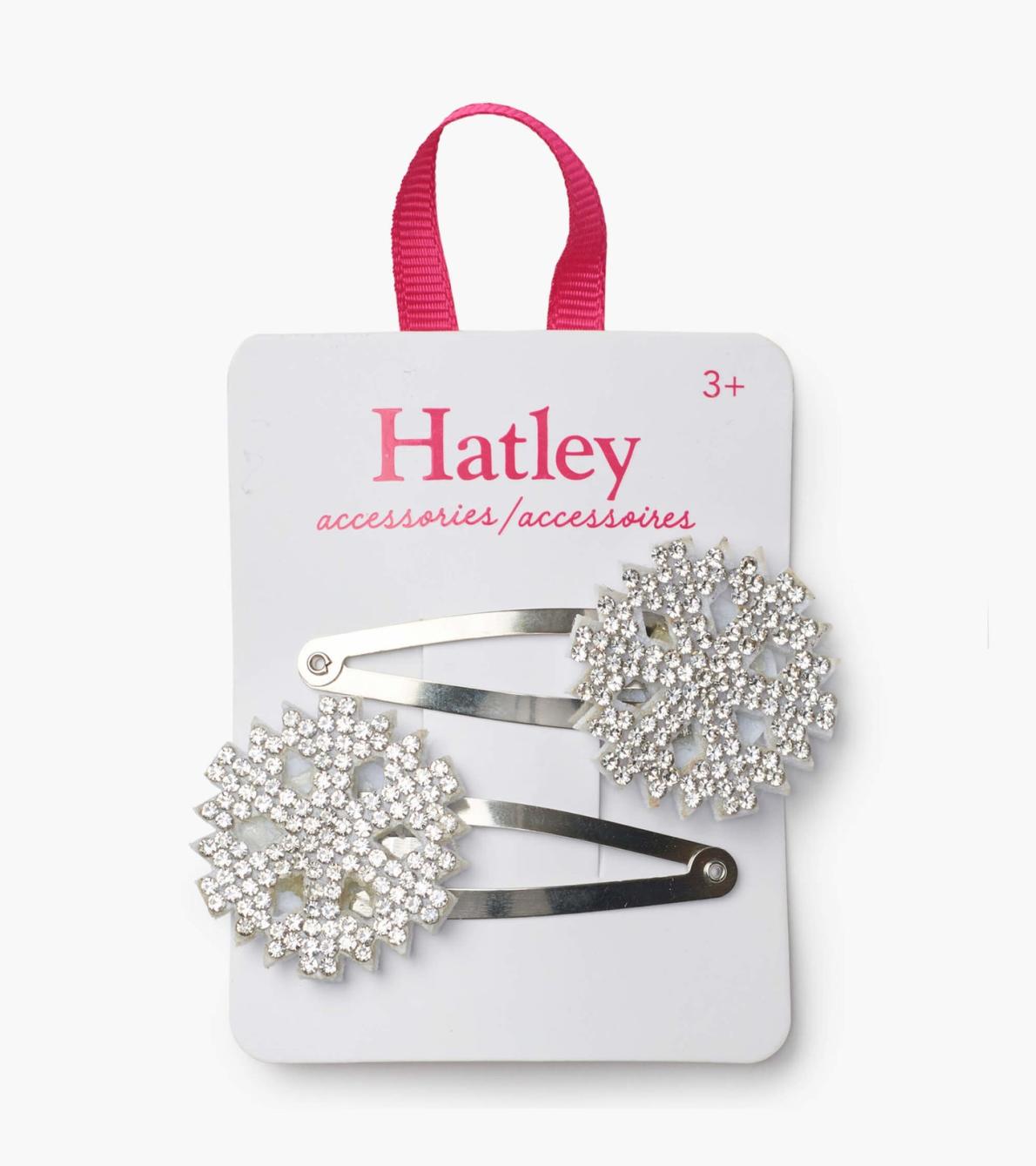 Hatley Accessories | Girls Festive Snowflakes Snap Clips