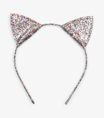 Hatley Accessories | Girls Glitter Kitty Ears Headband