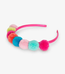 Hatley Accessories | Girls Pom Pom Crown Headband
