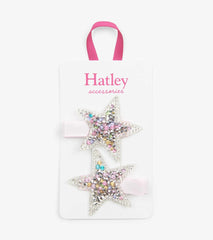 Hatley Accessories | Girls Twinkle Stars Hair Clips