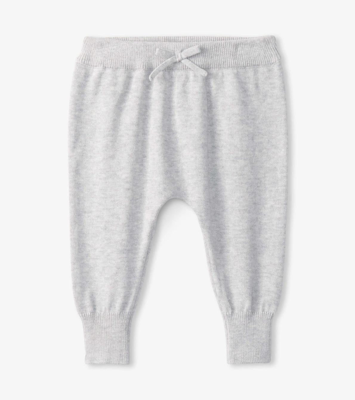 Hatley Bottoms | Baby &amp; Toddler Baby Grey Melange Pull On Sweater Pants